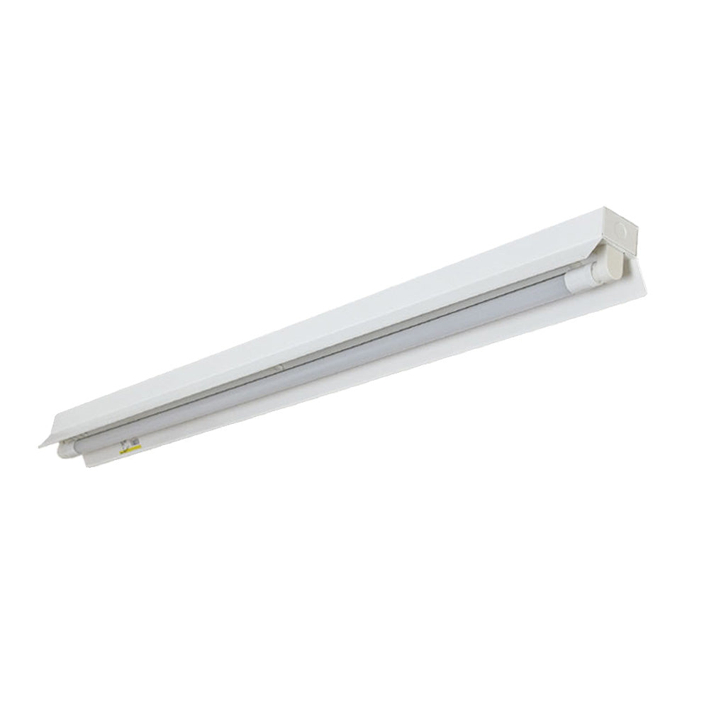 LED蛍光灯 40W 40形 直管 器具 照明器具 1灯 一体型 ベースライト 反射笠 両側給電 虫対策 昼白色 2200lm FRC40X1-G40YT ビームテック