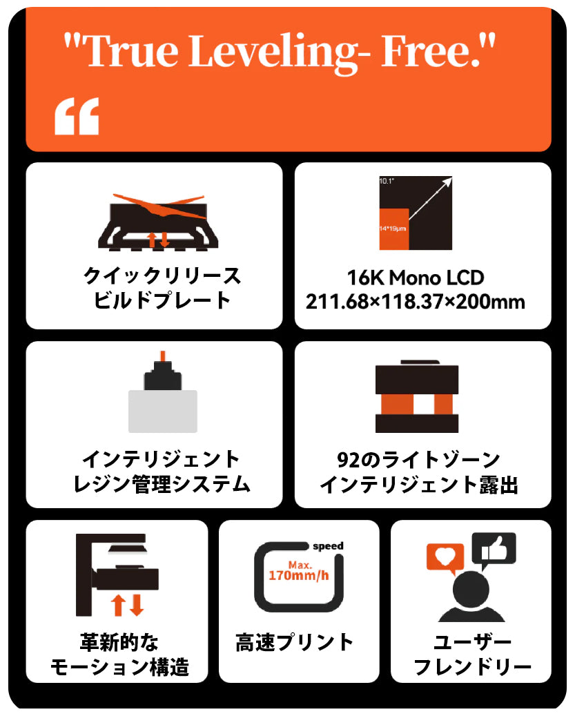 Creality HALOT-X1 光造形 3Dプリンター 【16K超高解像度】レベリング不要 170mm/h高速印刷 10.1インチ 14μm超精密 自動給液AFU搭載 92ゾーン智能露光 樹脂自動認識