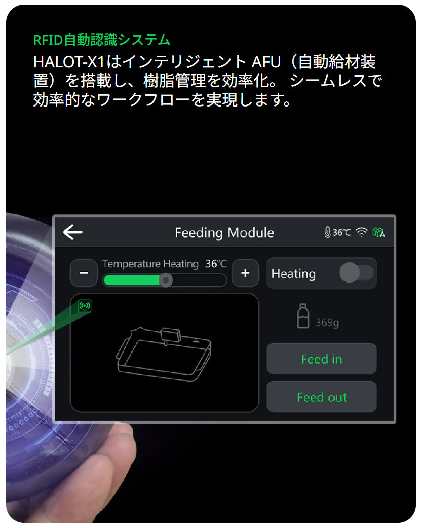 Creality HALOT-X1 光造形 3Dプリンター 【16K超高解像度】レベリング不要 170mm/h高速印刷 10.1インチ 14μm超精密 自動給液AFU搭載 92ゾーン智能露光 樹脂自動認識