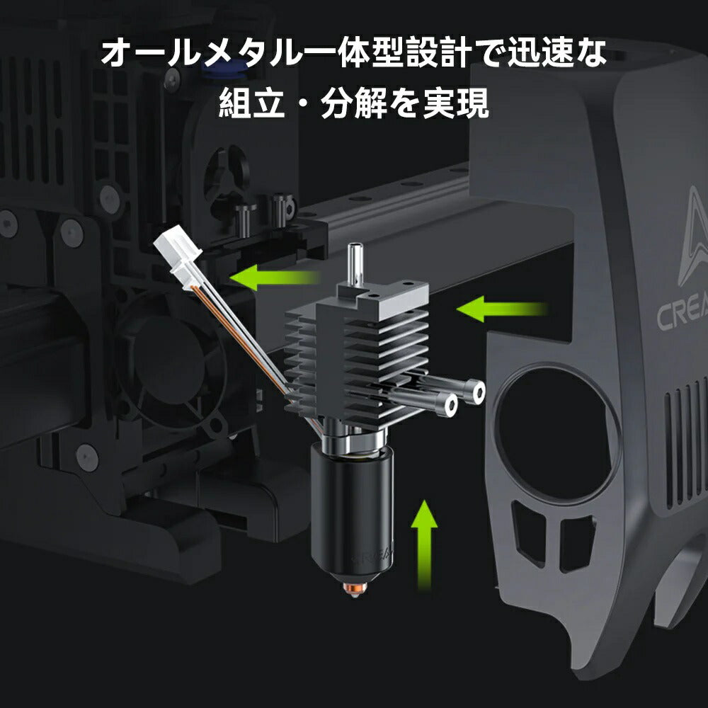 Creality K2 Plus 対応 セラミック Ceramic ヒーティングブロックキット HeatingBlockKit-K2Plus 正規取扱店