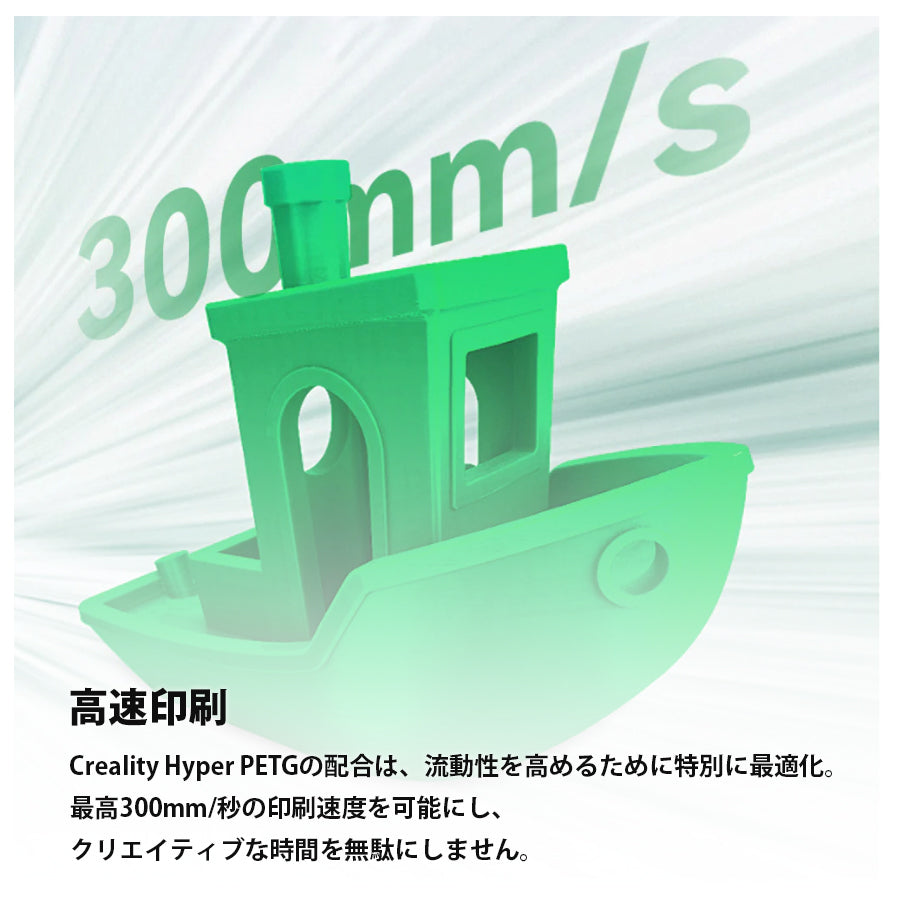 Creality Hyper PETG 3Dプリンター 用 1.75mm フィラメント 1kg