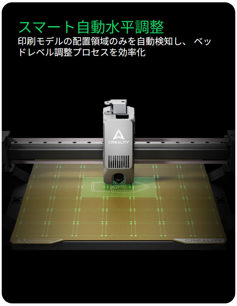 Creality K2 3Dプリンター 印刷速度600mm/s 造形サイズ260x260x260mm 正規取扱店