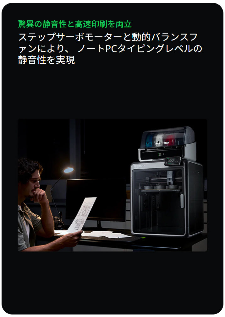 Creality K2Pro 3Dプリンター 印刷速度600mm/s 造形サイズ300x300x300mm 正規取扱店