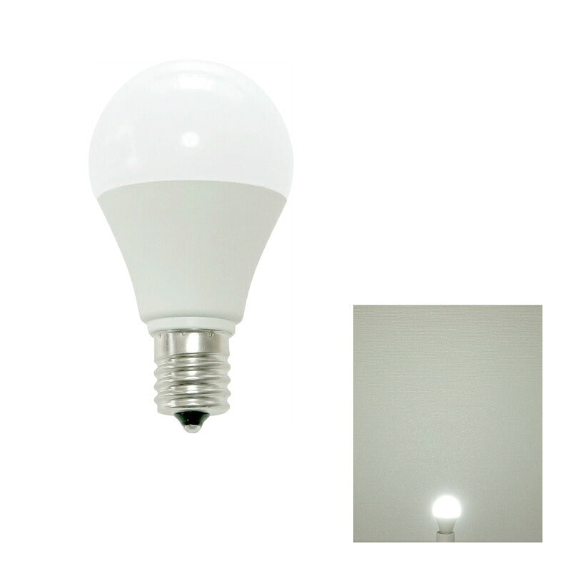 LED電球 E17 ミニクリプトン 180度 電球色 1100lm 昼白色 1100lm