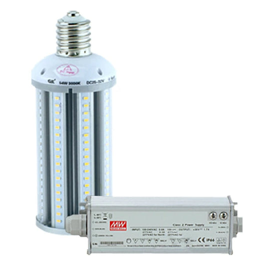 LED電球 コーンライト 水銀灯 E39 E26 200W 相当 電球色 白色 昼光色 LBGE54 ビームテック