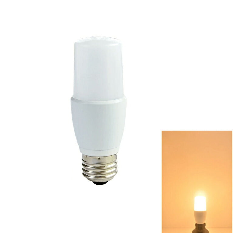 LED電球 E26 T形 60W 相当 300度 虫対策 電球色 850lm 昼光色 870m LDT7-60W ビームテック