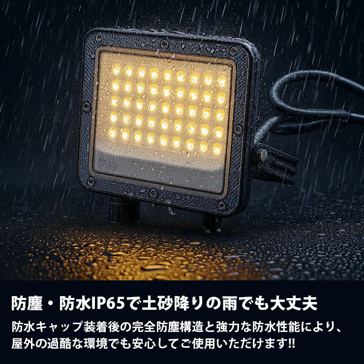 LED投光器 電球色 昼白色 昼光色 黒 白 30W IP65 屋内 屋外 防塵 耐塵 防水 LEW030DOUII ビームテック