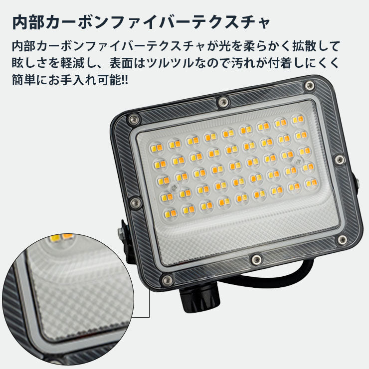 LED投光器 電球色 昼白色 昼光色 黒 白 30W IP65 屋内 屋外 防塵 耐塵