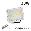 LED投光器 電球色 昼白色 昼光色 黒 白 30W IP65 屋内 屋外 防塵 耐塵 防水 LEW030DOUII ビームテック