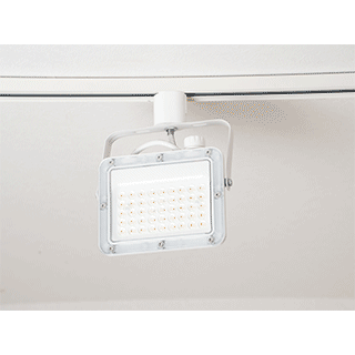 LED投光器 ダクトレール スポットライト 電球色 昼光色 黒 白 30W IP65 屋内 屋外 防塵 耐塵 防水 LEW030DRII ビームテック