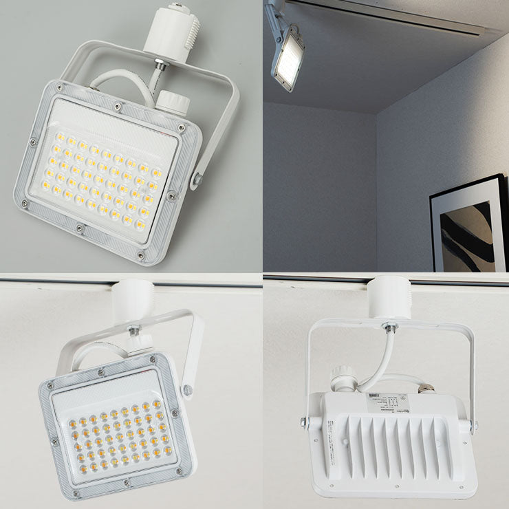 LED投光器 ダクトレール スポットライト 電球色 昼光色 黒 白 30W IP65 屋内 屋外 防塵 耐塵 防水 LEW030DRII ビームテック
