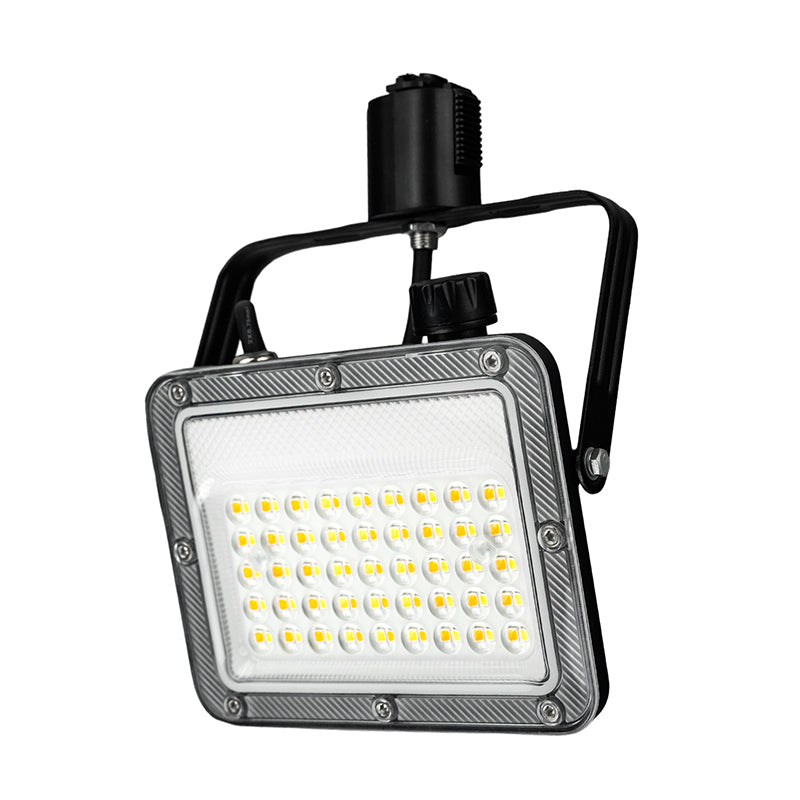 LED投光器 ダクトレール スポットライト 電球色 昼光色 黒 白 30W IP65