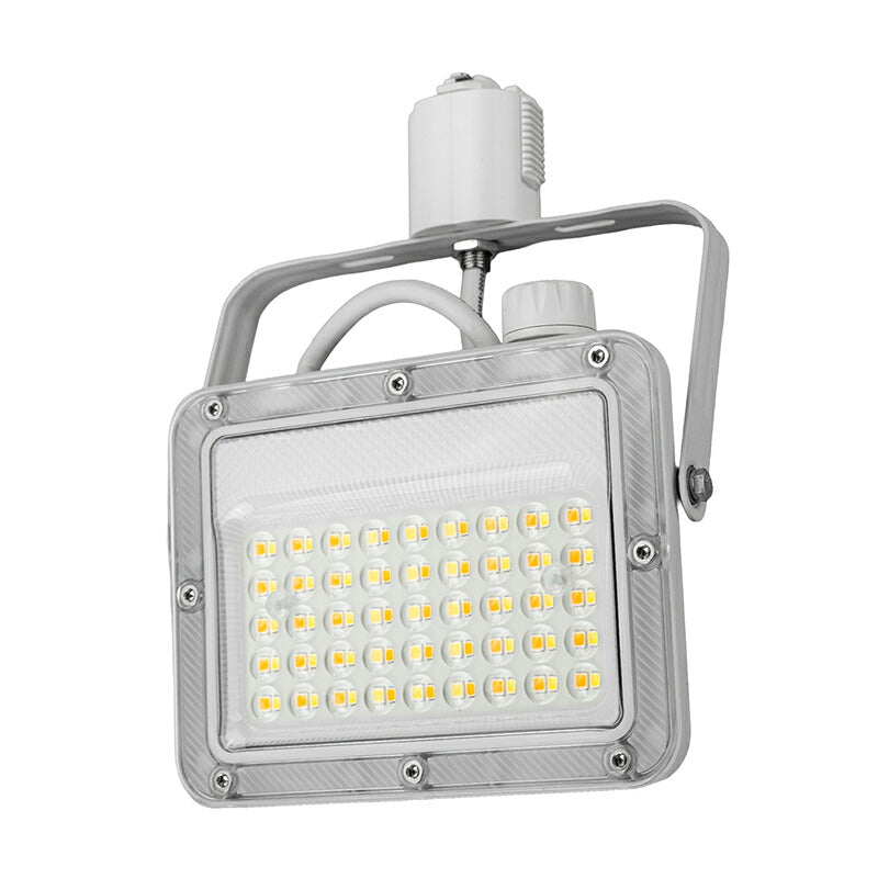 LED投光器 ダクトレール スポットライト 電球色 昼光色 黒 白 30W IP65 屋内 屋外 防塵 耐塵 防水 LEW030DRII ビームテック