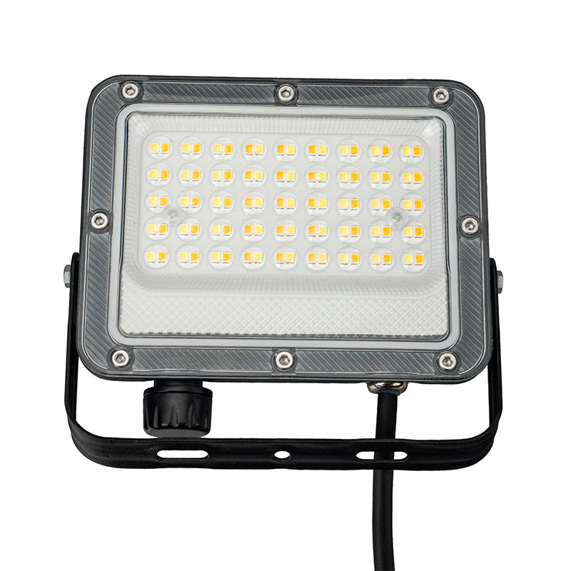 LED投光器 電球色 昼白色 昼光色 黒 白 30W IP65 屋内 屋外 防塵 耐塵 防水 LEW030DOUII ビームテック