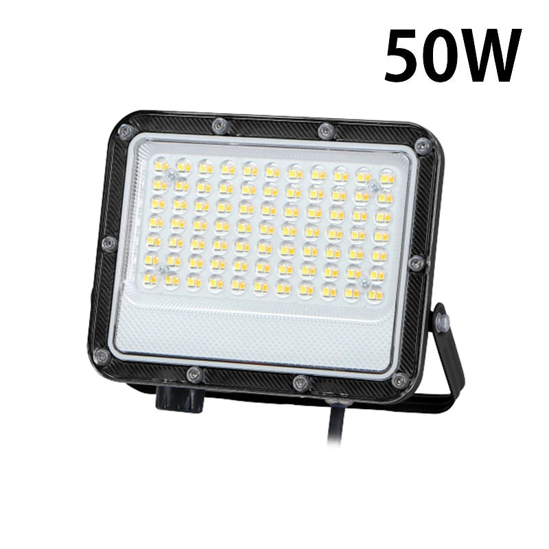 LED投光器 電球色 昼白色 昼光色 黒 白 50W IP65 屋内 屋外 防塵 耐塵 防水
