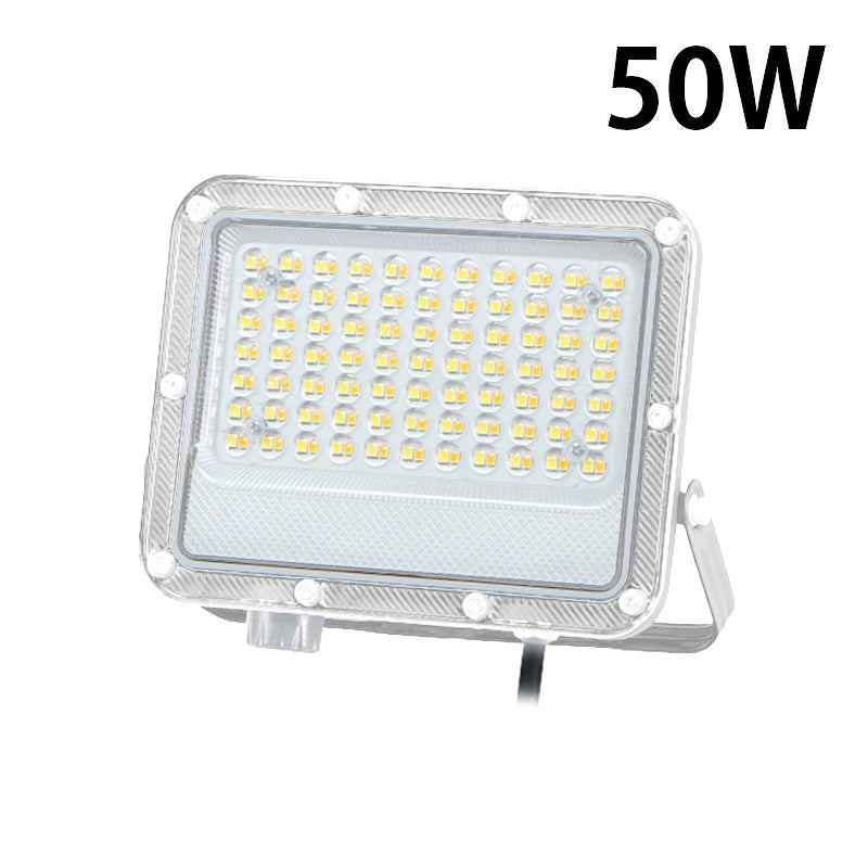 LED投光器 電球色 昼白色 昼光色 黒 白 50W IP65 屋内 屋外 防塵 耐塵 防水
