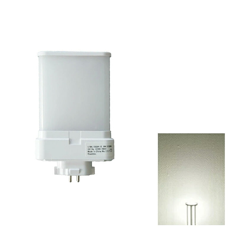 LED コンパクト蛍光灯 コンパクト蛍光灯LED LED蛍光灯 FML18形 GX10Q 虫対策 消費電力 9W 電球色 990lm 昼白色 990lm LFML10Q9II ビームテック