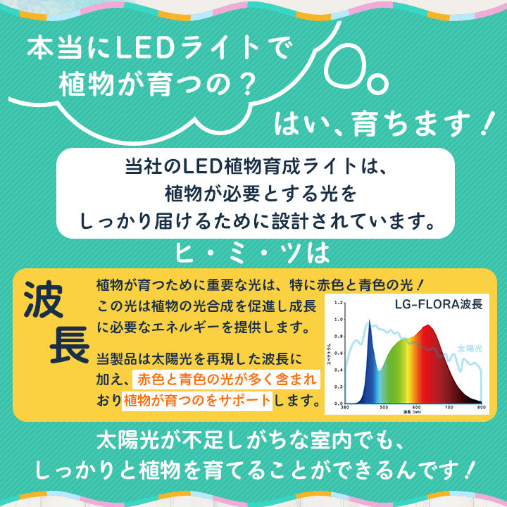 LED植物育成ライト 卓上育成ライト 卓上 植物育成 室内植物栽培 テーブルグローランプ 自動給水 自動水やり タイマー LG-FLORA ビームテック