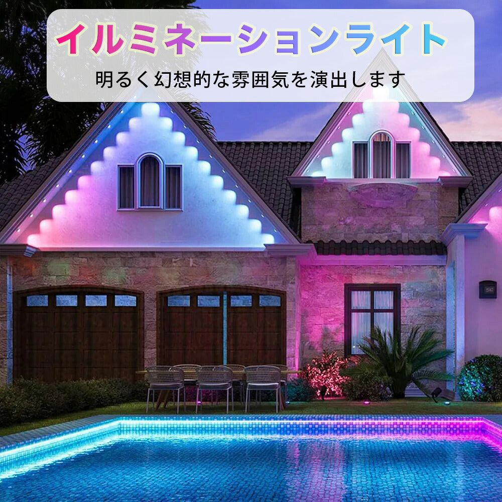 LEDモジュール 15m 30個セットDC24V 30W 防水 RGB イルミネーション 雰囲気 クリスマス ビームテック LH-WY021-1WRGB