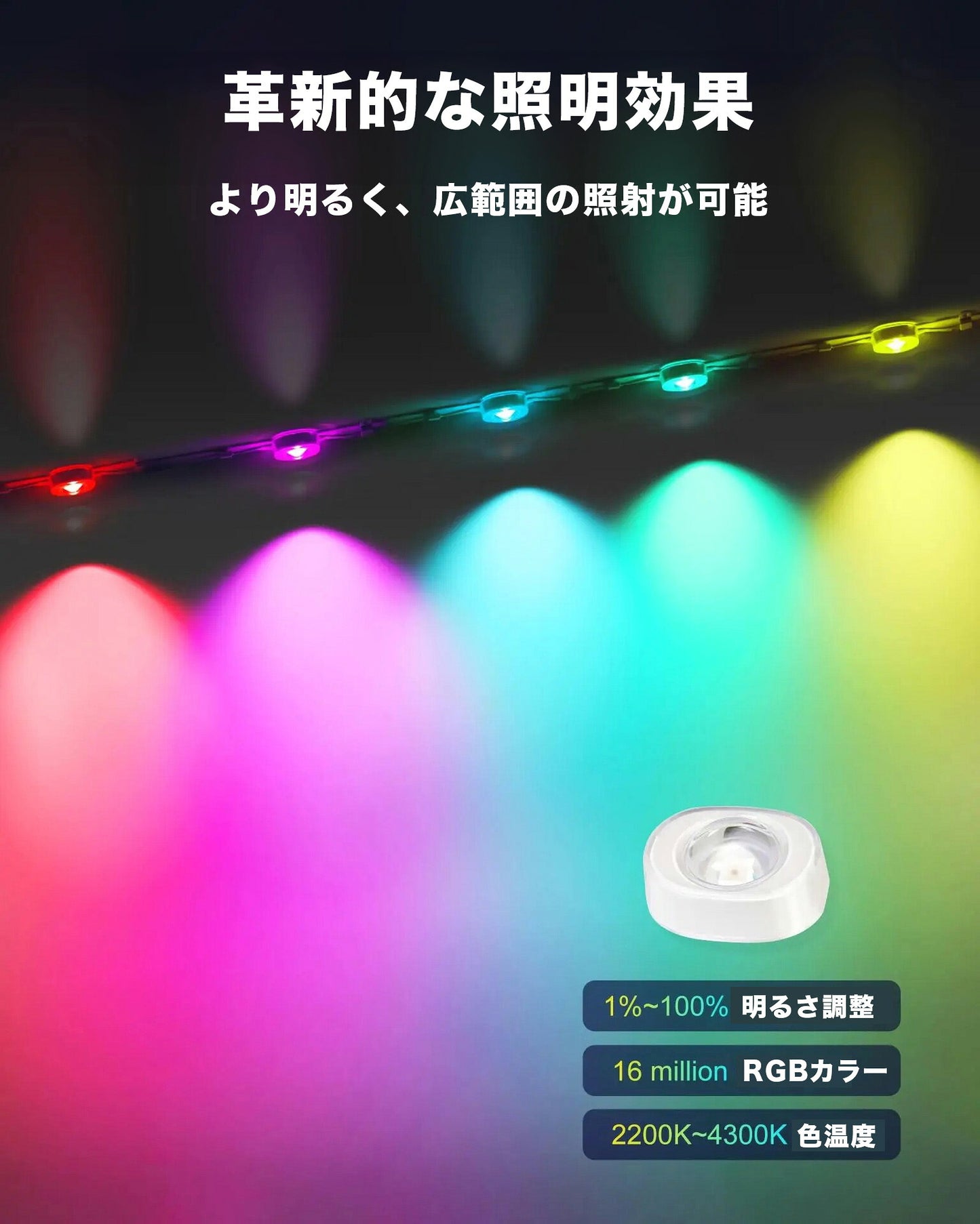 LEDモジュール 15m 30個セットDC24V 30W 防水 RGB イルミネーション 雰囲気 クリスマス ビームテック LH-WY021-1WRGB