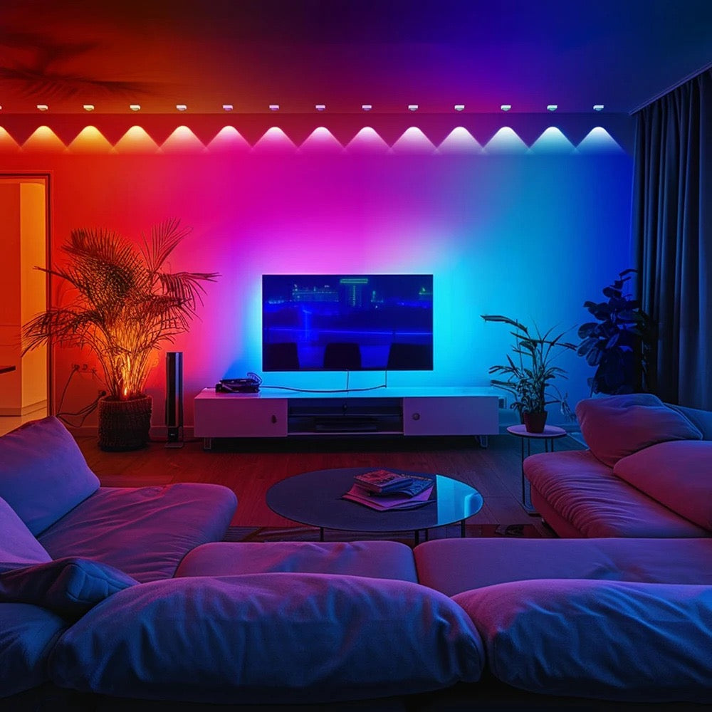 LEDモジュール 15m 30個セットDC24V 30W 防水 RGB イルミネーション 雰囲気 クリスマス ビームテック LH-WY021-1WRGB