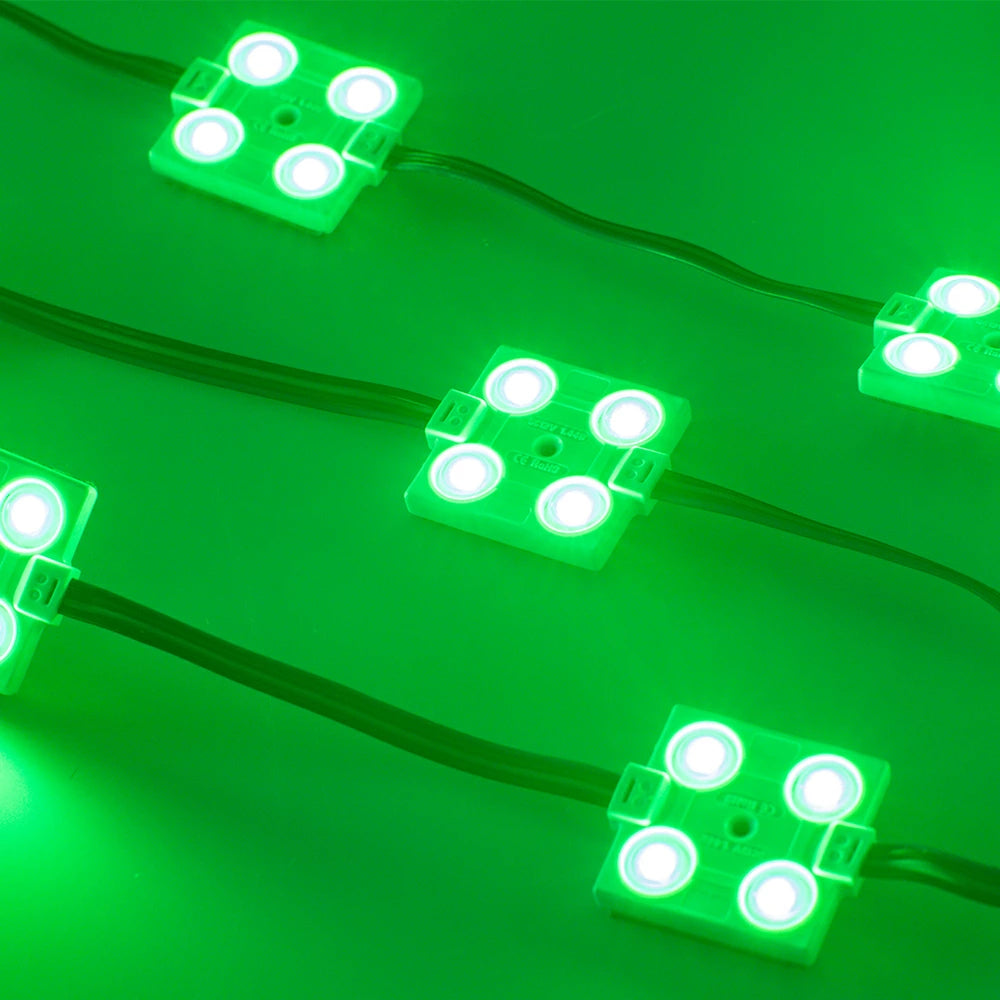 LEDモジュール DC12V 1.44W 防水 4灯 赤 青 緑 RGB LH5050-D4RGB ビームテック
