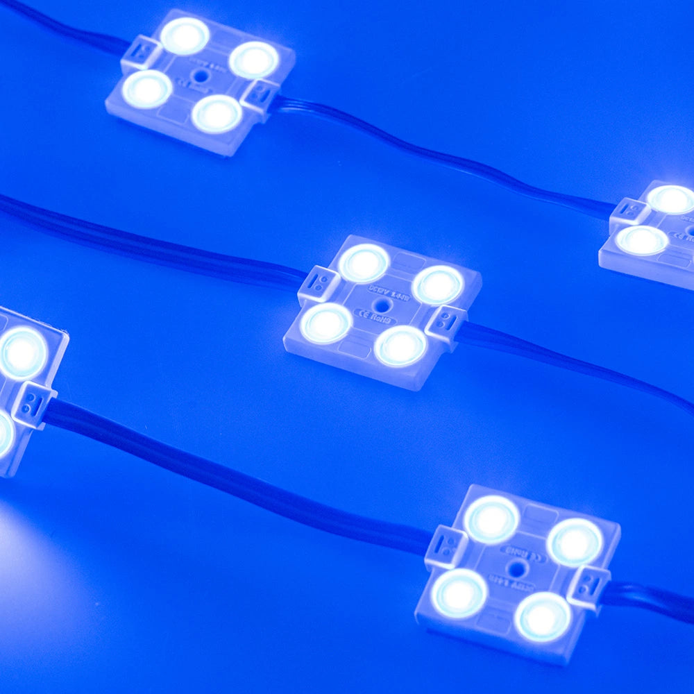 LEDモジュール DC12V 1.44W 防水 4灯 赤 青 緑 RGB LH5050-D4RGB ビームテック