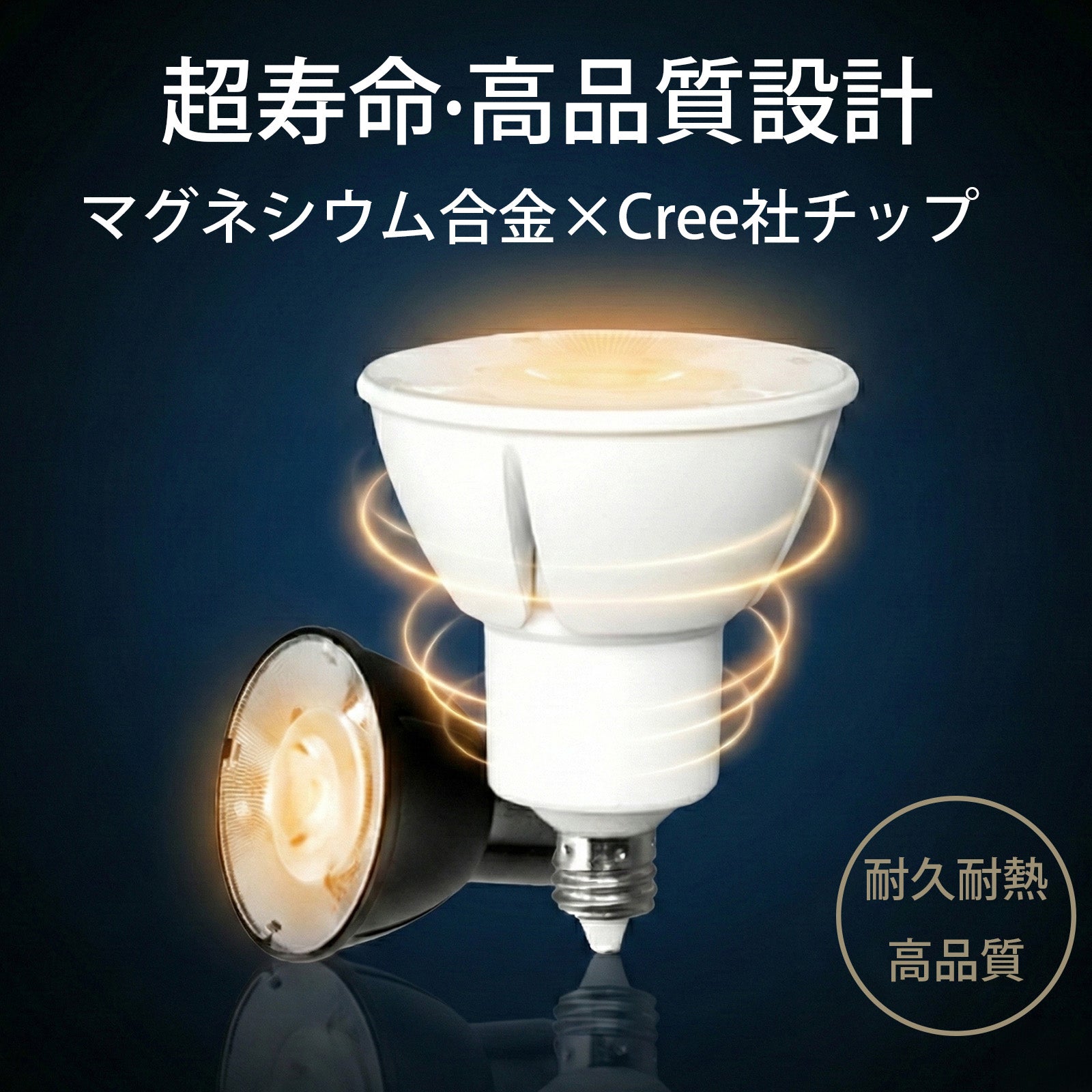 LED スポットライト 電球 E11 ハロゲン 60W 相当 高演光 高演色 虫対策