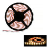 LEDテープライト 5m 防水 電球色 昼光色ホワイト 300連 SMD5050 SMD2835 白ベース LEDテープ 高輝度防水仕様 カウンタ照明 天井照明 間接照明 看板 棚下照明 ショーケース照明 バーライト LEDイルミネーション