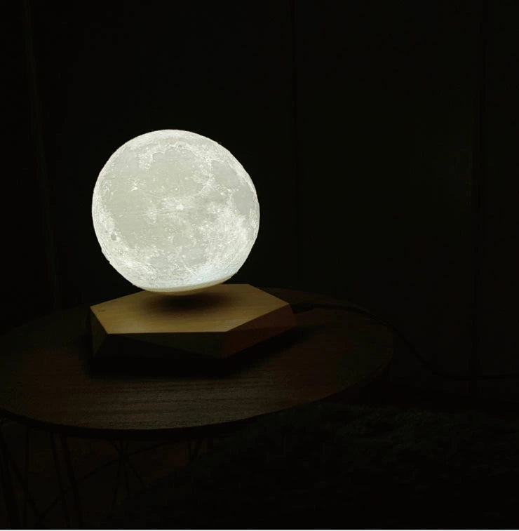 月 ライト 月のランプ LED 月型 ムーンライト 間接照明 月の満ち欠け 授乳ライト プラネタリウム ランプ FloatingMoon