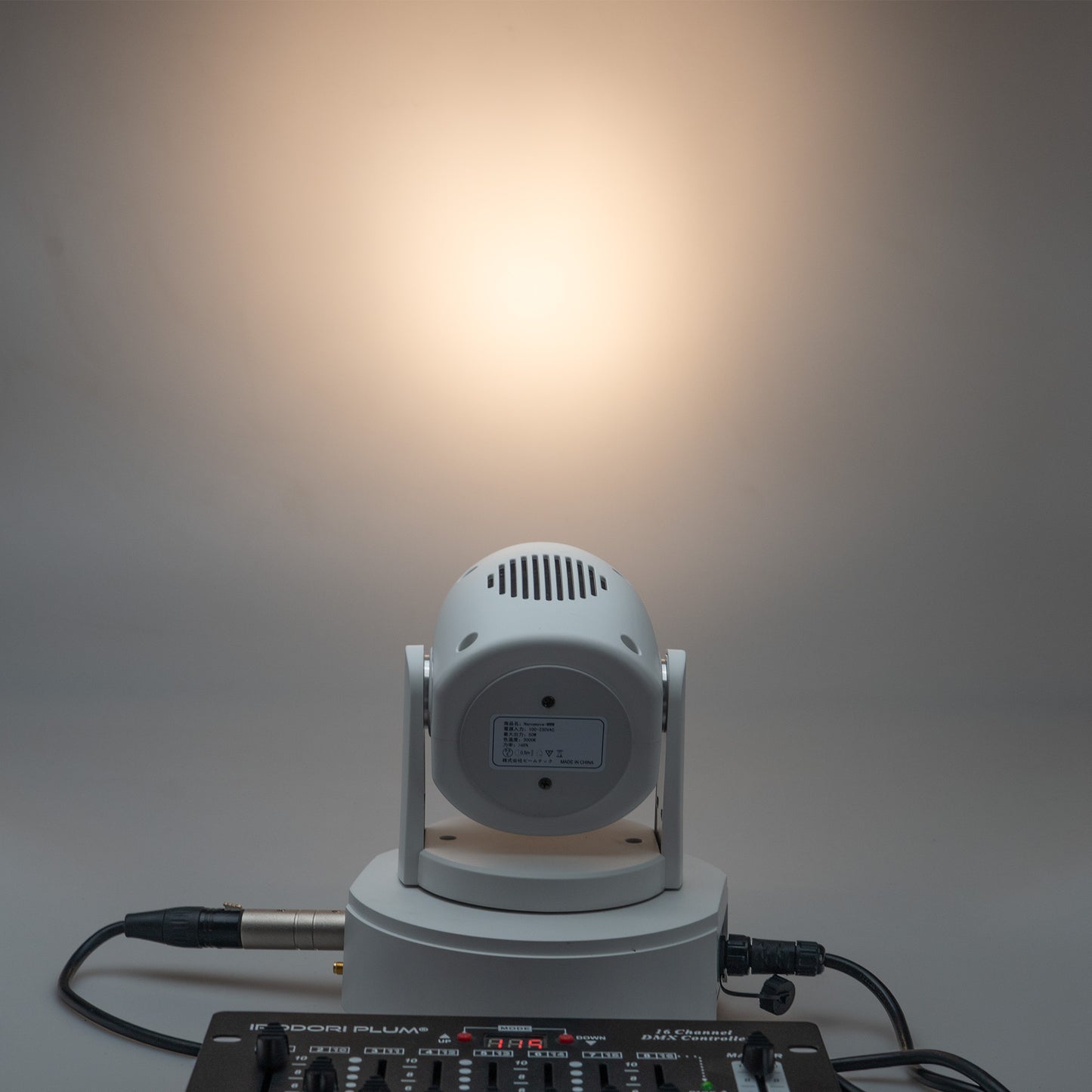 LED ムービングライト 50W 舞台照明 演出 3チャンネル DMX512 E50 Nanomove ビームテック