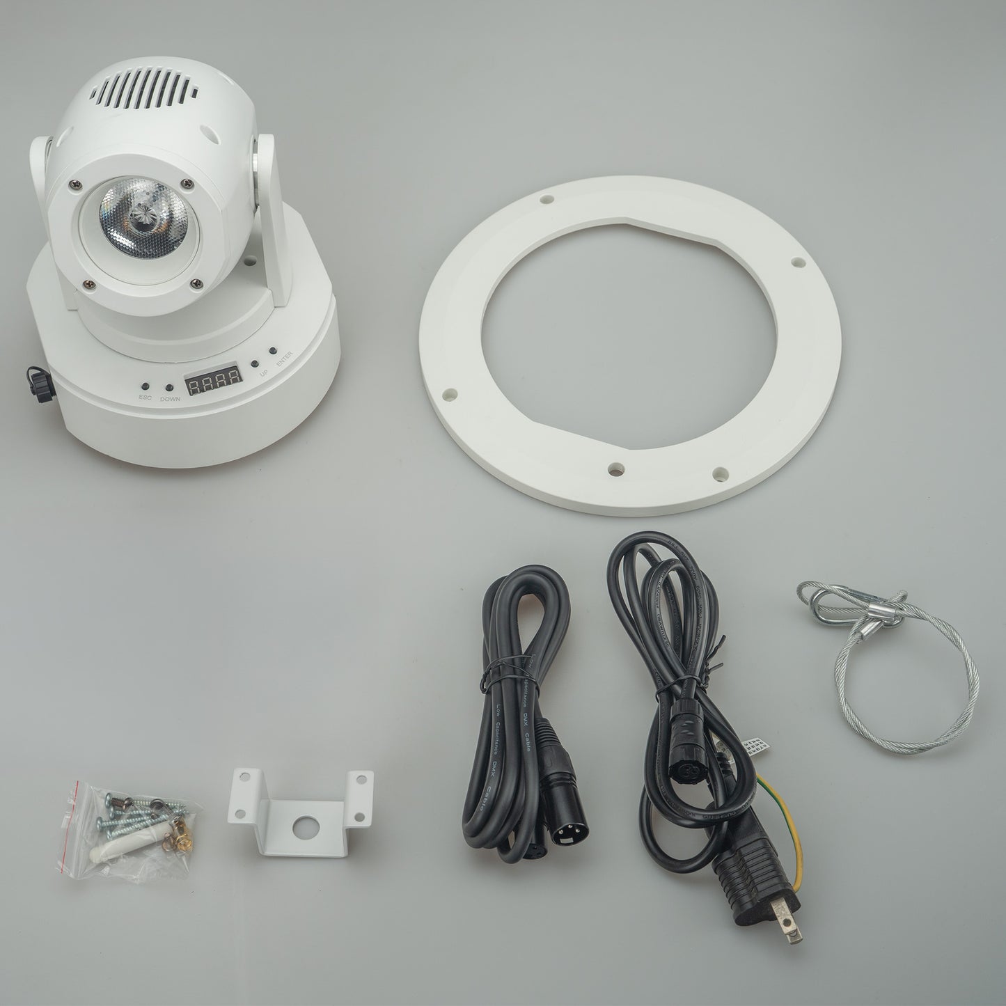 LED ムービングライト 50W 舞台照明 演出 3チャンネル DMX512 E50 Nanomove ビームテック