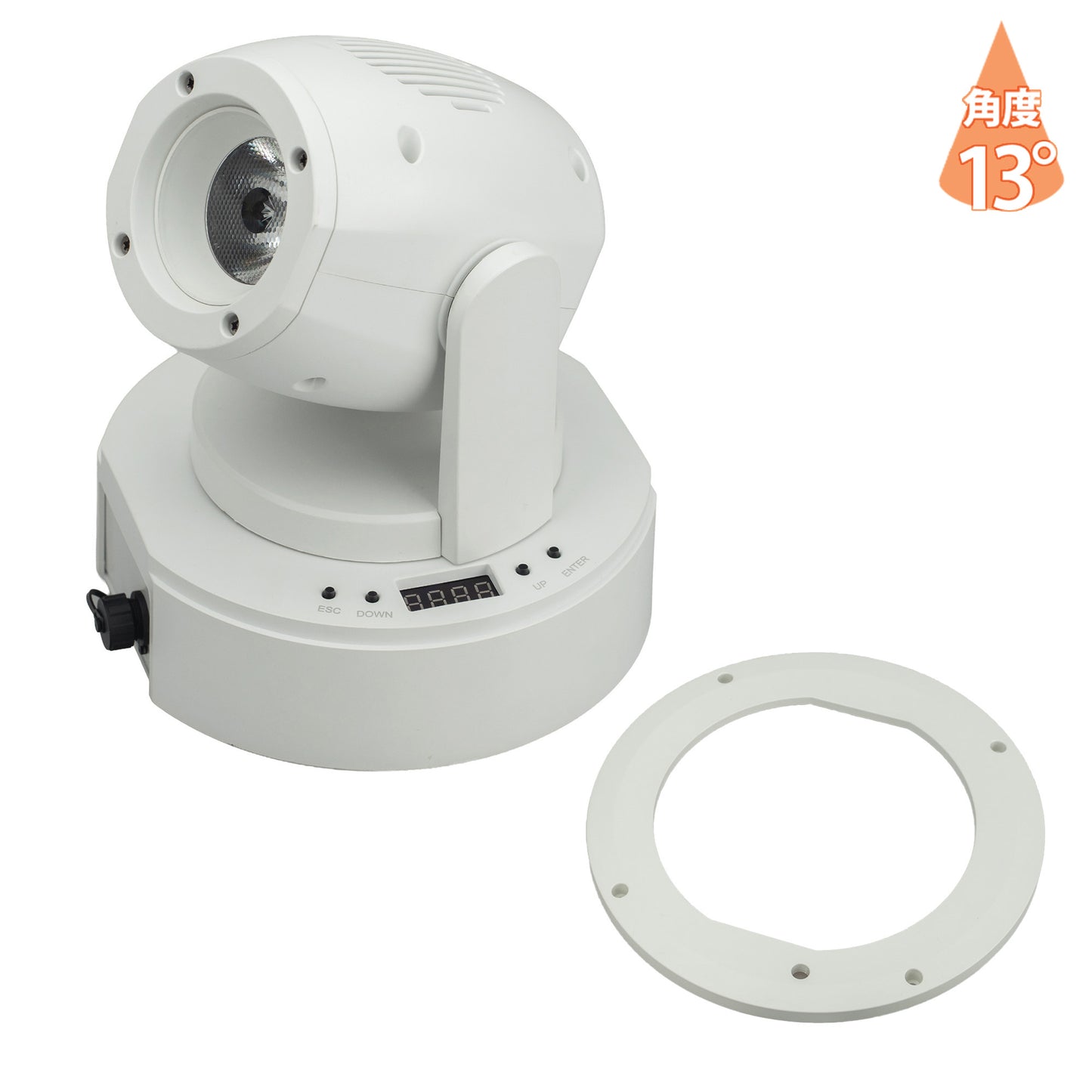 LED ムービングライト 50W 舞台照明 演出 3チャンネル DMX512 E50 Nanomove ビームテック