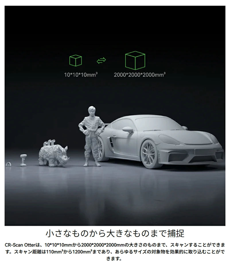 Creality Otter 3Dプリンター スキャナー 3Dスキャナー 正規取扱店