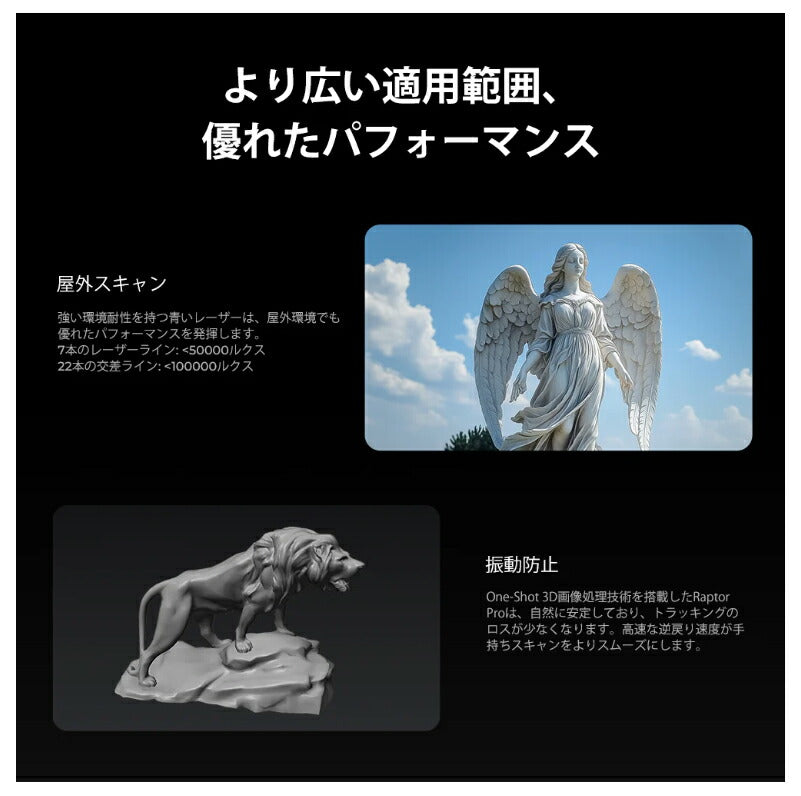 Creality RaptorPro 3Dプリンター スキャナー 3Dスキャナー Creality 正規取扱店