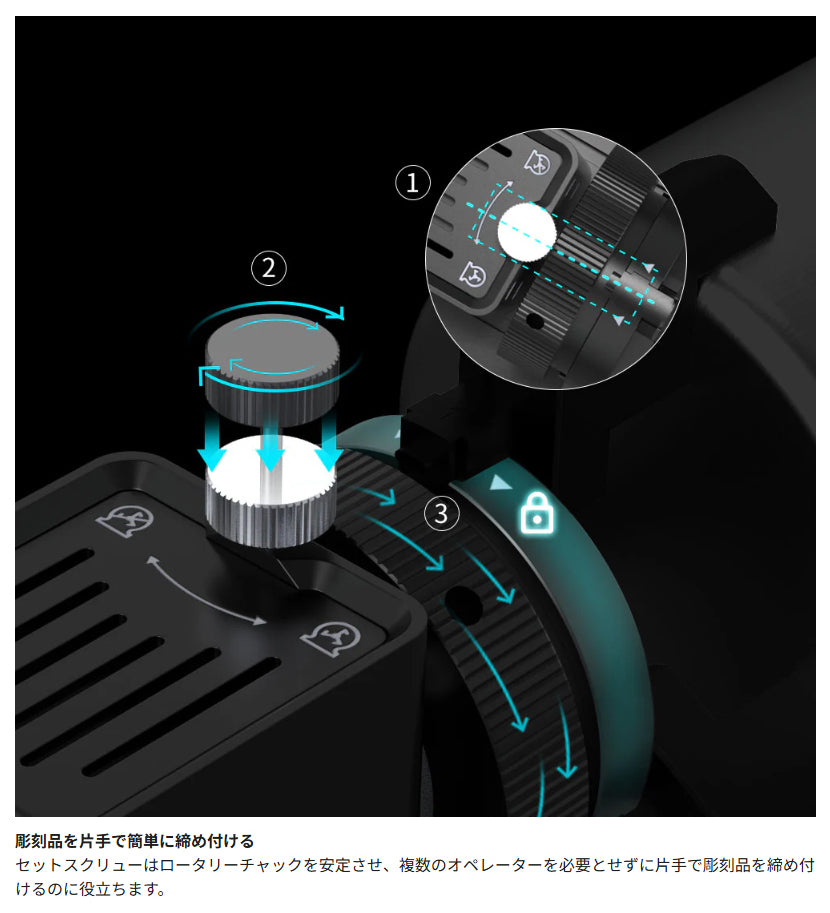 Creality Rotary-Kit-Pro 曲面彫刻用 ロータリーキット 正規取扱店