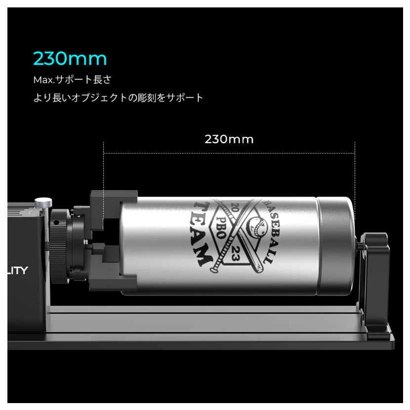 Creality Rotary-Kit-Pro 曲面彫刻用 ロータリーキット 正規取扱店