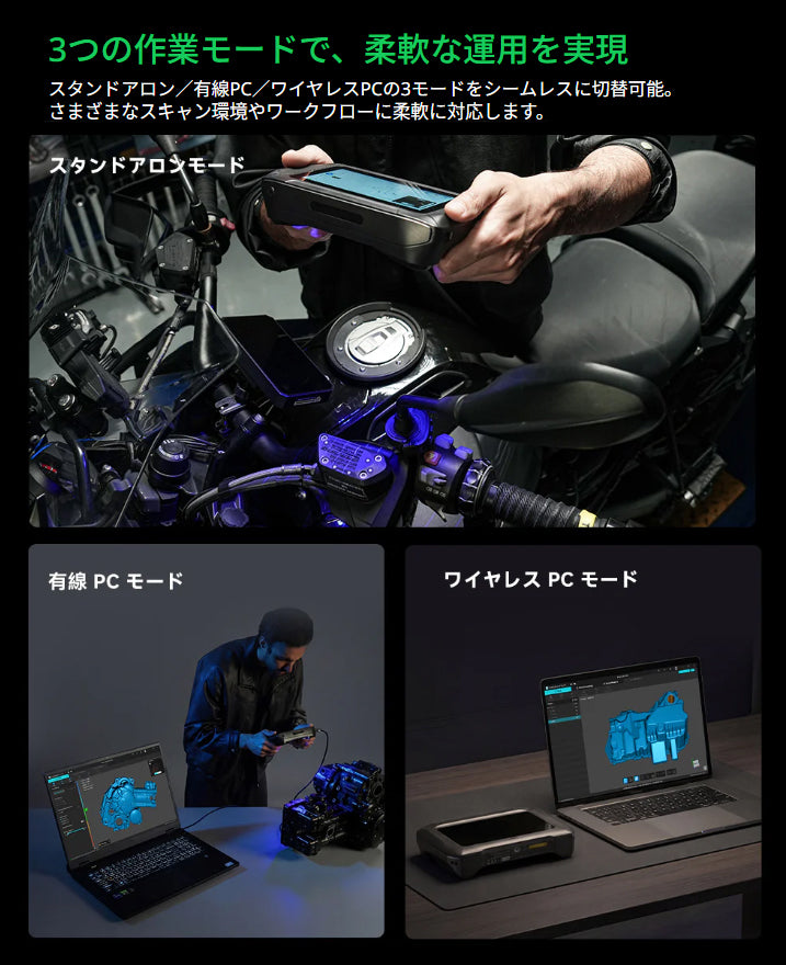 Creality Sermoon P1 3Dスキャナー プロフェッショナル向け オールインワン 3D スキャナー 正規取扱店 ビームテック