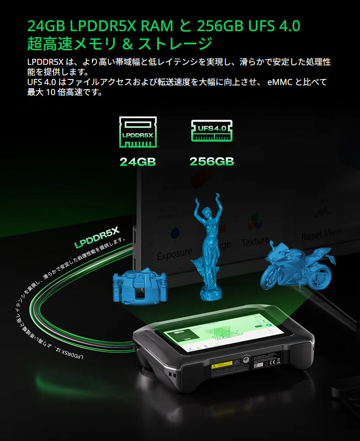 Creality Sermoon P1 3Dスキャナー プロフェッショナル向け オールインワン 3D スキャナー 正規取扱店 ビームテック