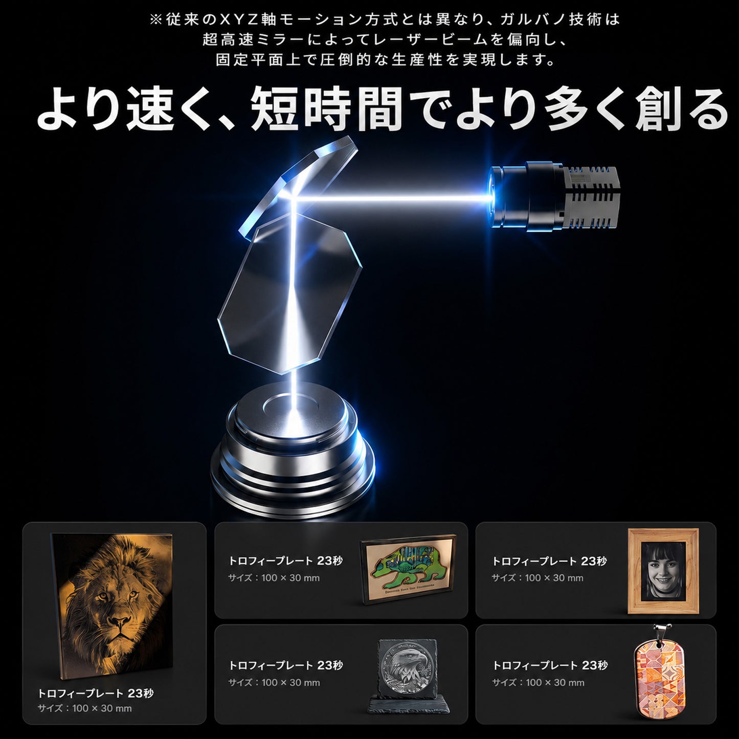 Creality Falcon T1 ファイバー 20W レーザー 彫刻機 カッター 刻印機 金属加工 金属彫刻 ステンレス アルミ 真鍮 金 銀 プラチナ プラスチック 工業用 業務用 工具 Windows MacOS 正規取扱店 ビームテック
