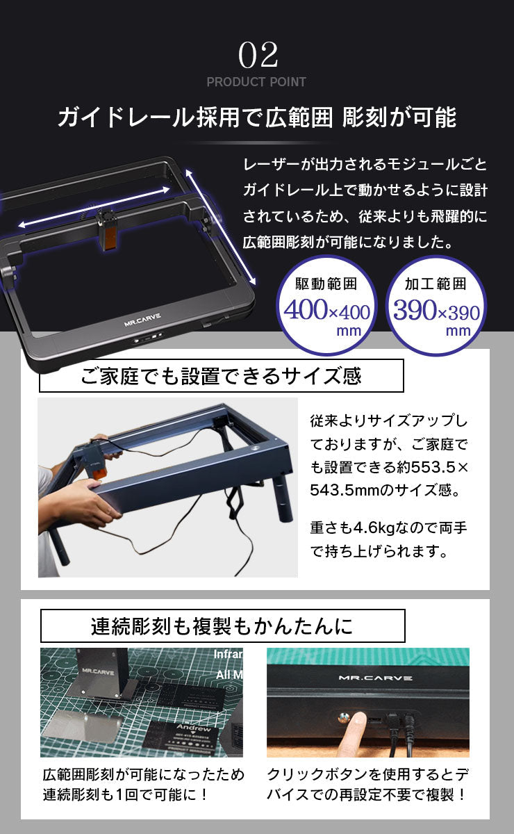 レーザー彫刻機 加工機 本体セット DAJA LASER M3 レーザー 加工 カッター ブルーレーザー 10000mW レッドレーザー 2 –  ビームテック ONLINE SHOP