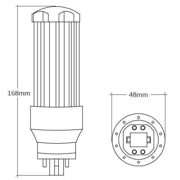 LED コンパクト蛍光灯 コンパクト蛍光灯LED LED蛍光灯 FHT42形 GX24Q