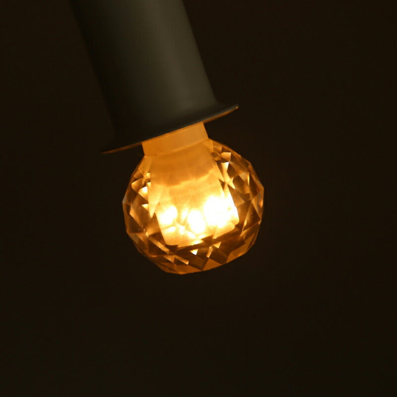 LEDシャンデリア電球 E17 シャンデリア球 LED電球 クリスタル 20W 相当