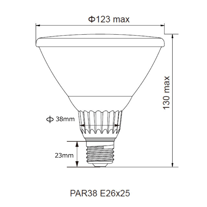 LED スポットライト 電球 E26 ハロゲン 150W 相当 105度 防雨 虫対策 電球色 1450lm 昼白色 1500lm LDR17-W105 ビームテック