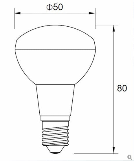 LED電球 E17 55W 相当 レフ球 レフ電球 虫対策 電球色 電球色 450lm 昼白色 480lm LDR5-E17 ビームテック