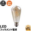 LED電球 E26 30W 相当 300度 フィラメント エジソン レトロ 北欧 虫対策 濃い電球色 300lm LDST4H-FD-BT-G ビームテック