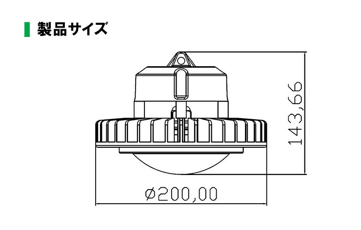 LED水銀灯 240W水銀灯相当 高天井用LED 反射笠 LED照明 屋外対応IP65防塵 防水 角度60度70度90度120度LED 水銀灯 施設照明 工場 倉庫 作業灯 LEDライト Meanwell電源付き LMB-HBII60 昼光色