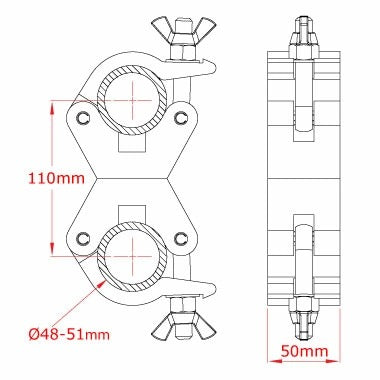 Doughty ダウティ Clamp クランプ T57100 ビームテック