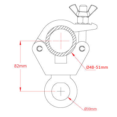 Doughty ダウティ Clamp クランプ T57205 ビームテック