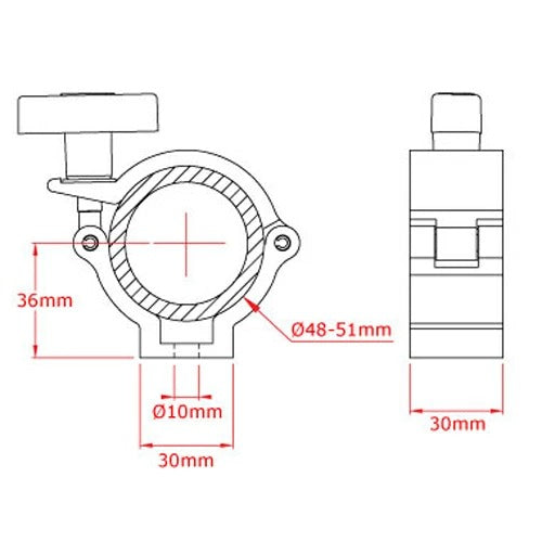 Doughty Clamp T58122 照明 クランプ ハンガー ビームテック – ビーム